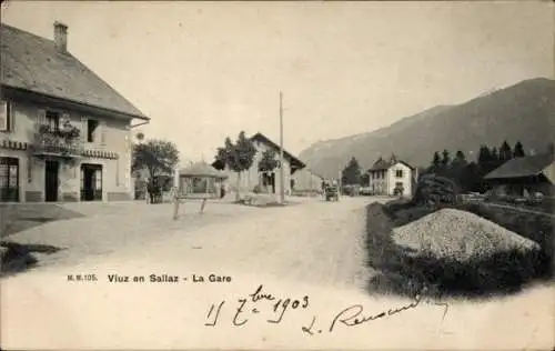 Ak Viuz in Sallaz Haute Savoie, Gare