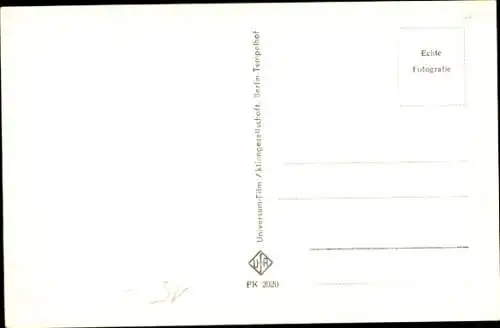 Ak Schauspieler Rudolf Lenz, Portrait, Autogramm