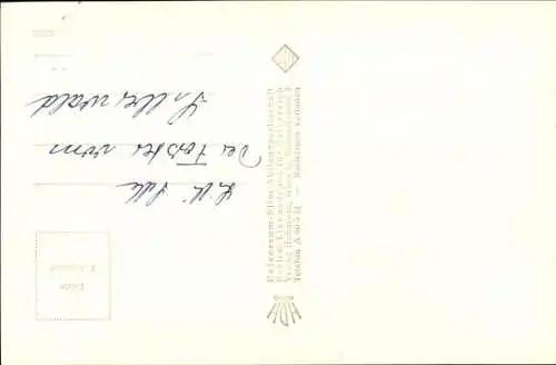 Ak Schauspieler Rudolf Lenz, Portrait, Autogramm