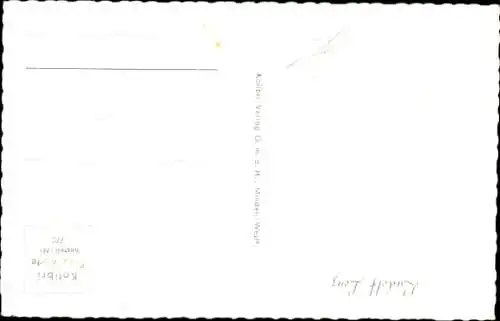 Ak Schauspieler Rudolf Lenz, Portrait, Autogramm