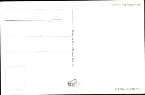 Ak Schauspieler Helmut Schmid, Portrait, Autogramm