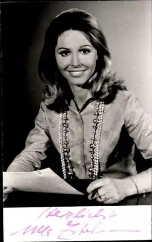 Ak Schauspielerin Ulla Zitelmann, Portrait, Autogramm