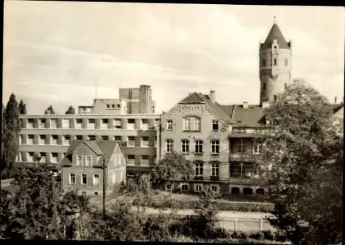 Ak Zwenkau in Sachsen, Krankenhaus