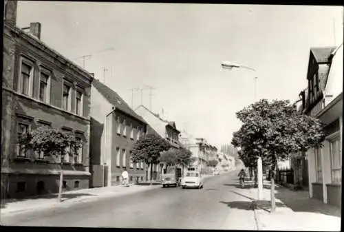 Ak Schkeuditz in Sachsen, Bahnhofstraße