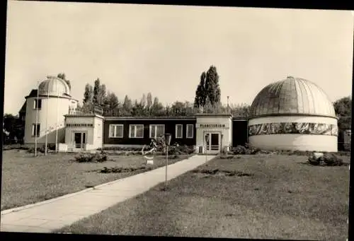 Ak Schkeuditz in Nordsachsen, Planetarium und Oberservatorium