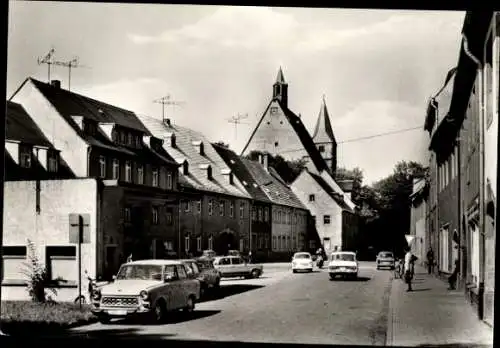 Ak Geithain in Sachsen, Nicolaistraße, Trabant