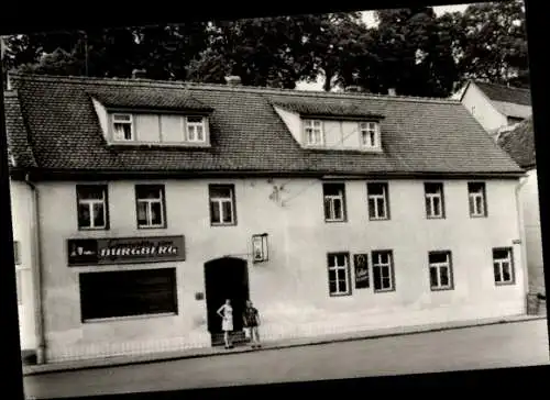 Ak Rastenberg Thüringen, Ansicht der Gaststätte Zum Burgberg