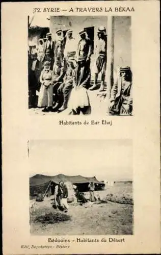 Ak Bar Ehaj Békaa Libanon, des habitants, Bédouins, Désert
