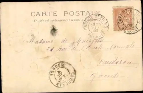 Präge Litho Kleine Hauskatzen