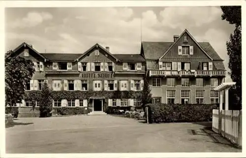 Ak Kressbronn am Bodensee, Hotel Schiff