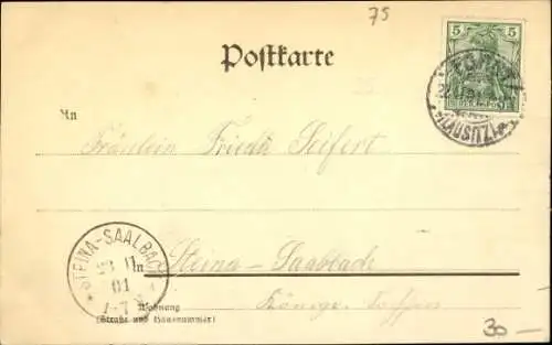 Ak Forst in der Lausitz, Berlinerstraße