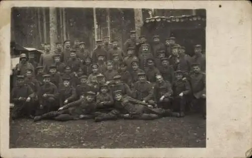 Foto Ak Orzysz Arys Ostpreußen, Deutsche Soldaten in Uniformen, 2. Ers. MG-Komp.