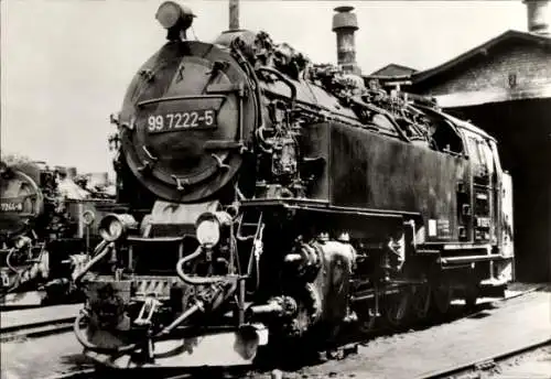 Ak Deutsche Eisenbahn, Lokomotive, Nr 99 7222 5, Baujahr 1931