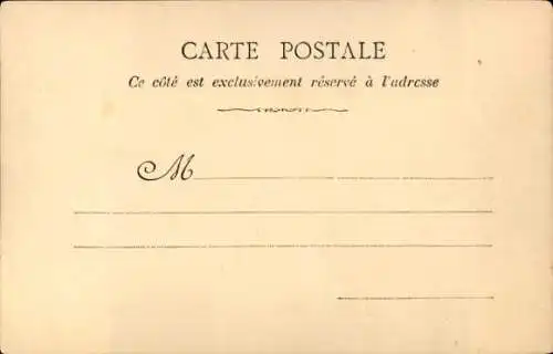 Ak Allegorie, Juni, Sternzeichen Krebs