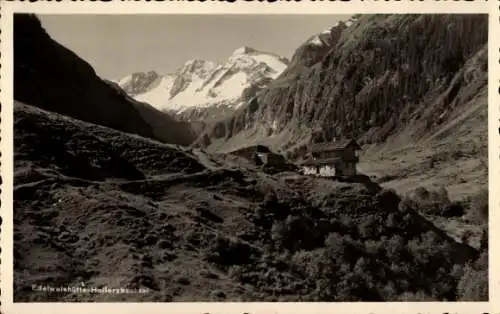 Ak Österreich, Edelweißhütte im Hollersbachtal