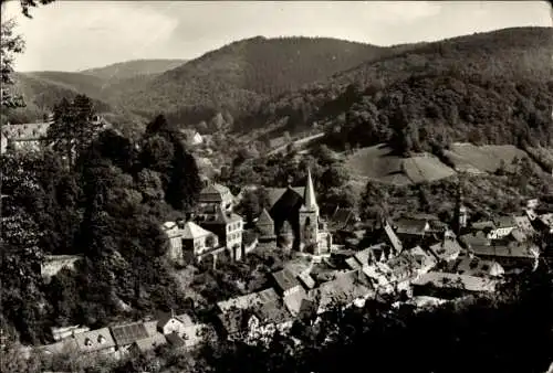 Ak Stolberg im Harz, Blick von Töllebank, Gesamtansicht