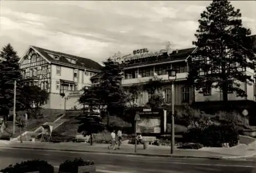 Ak Bad Salzungen in Thüringen, Hotel Freundschaft