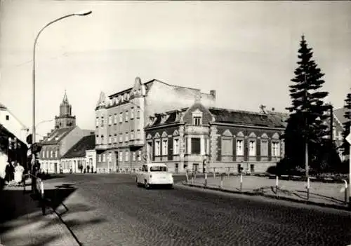 Ak Pasewalk in Mecklenburg Vorpommern, Prenzlauer Chaussee, Trabant