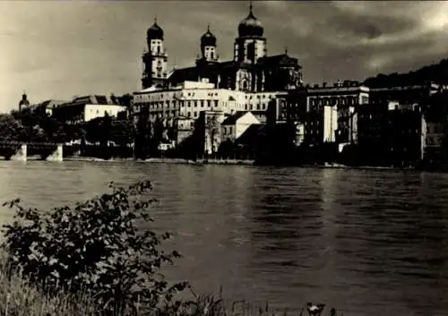 Ak Passau in Niederbayern, Spuren Gottes, 2. Folge, Teilansicht, Dom