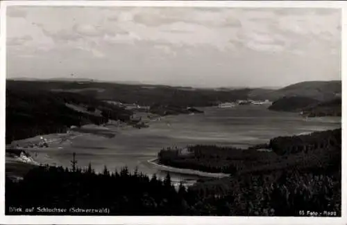 Ak Schluchsee im Schwarzwald, Panorama