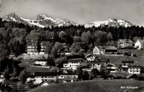 Ak Bad Kohlgrub in Oberbayern, Teufelskopf, Laubeneck