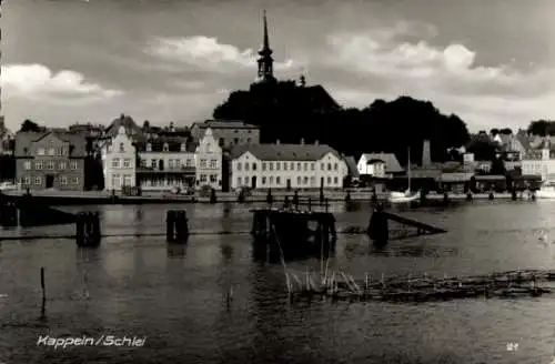 Ak Kappeln an der Schlei, Teilansicht