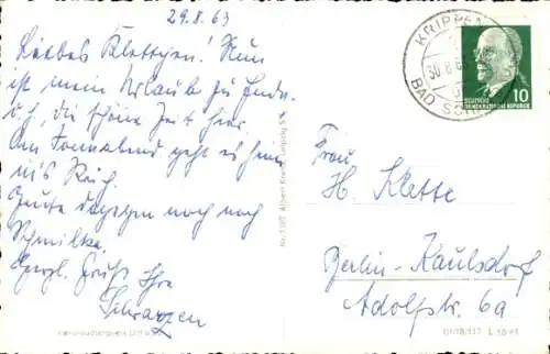 Ak Krippen Bad Schandau Sächsische Schweiz, Panorama, Teilansichten