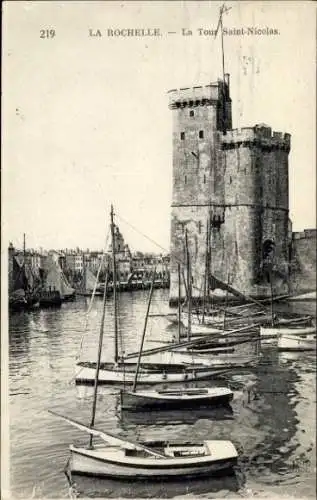 Ak La Rochelle Charente Maritime, La Tour Saint-Nicolas