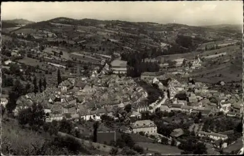 Ak Marcillac Aveyron, Vue generale