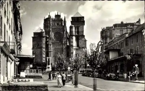 Ak Rodez Aveyron, Avenue Victor-Hugo