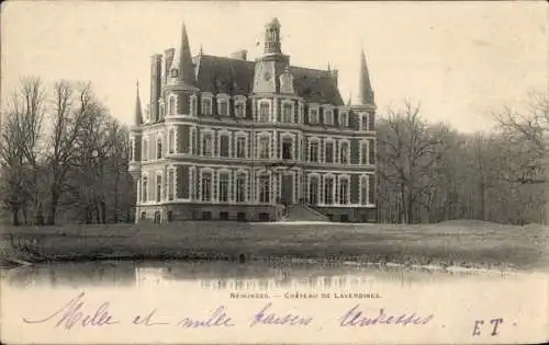 Ak Nérondes Cher, Chateau de Laverdines