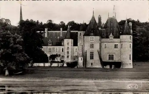 Ak Aubigny sur Nère Cher, Chateau de la Verrerie