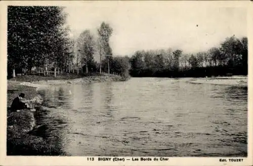 Ak Bigny Vallenay Cher, Les Bords du Cher