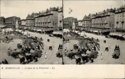 Stereo Ak Marseille Bouches du Rhône, Le Quai de la Fraternité