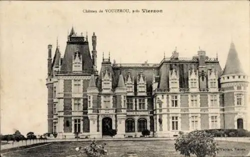 Ak Vierzon Cher, Schloss Vouzerou