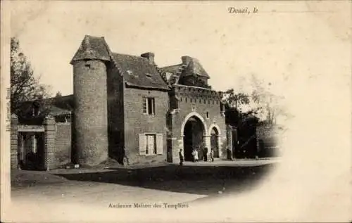 Ak Douai Nord, ehemaliges Haus der Templer