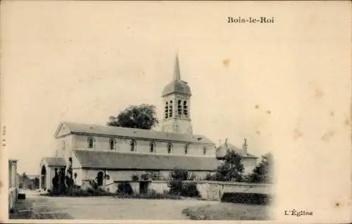 Ak Bois le Roi Brolles Val de Marne, Kirche