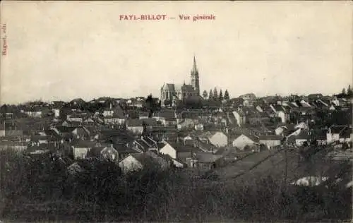 Ak Fayl Billot Haute Marne, Panorama