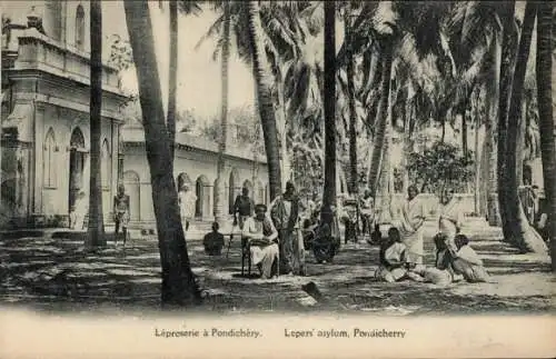 Ak Pondichery Ponducherry Puducherry Indien, Leproserie