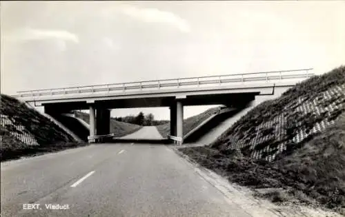 Ak Eext Drenthe Niederlande, Viadukt