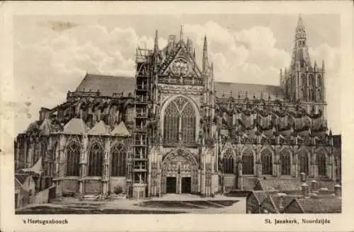 Ak's Hertogenbosch Nordbrabant Niederlande, St. Janskerk