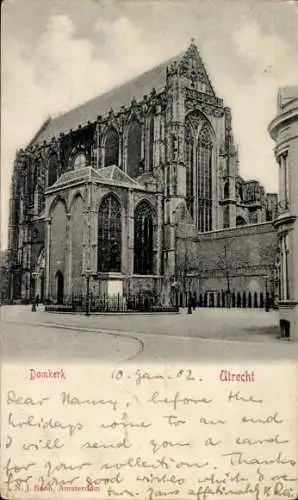 Ak Utrecht Niederlande, Domkerk