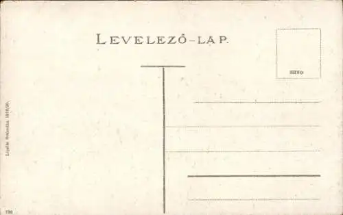 Ak Szabadka Subotica Serbien, Gesamtansicht