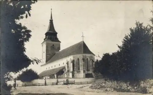 Foto Ak Brașov Brassó Kronstadt Rumänien, Kirche