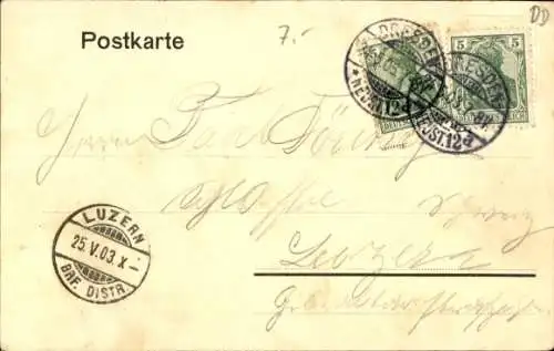 Ak Dresden Neustadt, Volkshaus, Restaurationsraum, Gäste