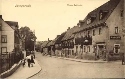 Ak Geringswalde Sachsen, Untere Reitbahn, Restauration