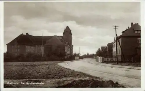 Ak Geithain in Sachsen, Schillerstraße