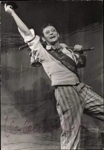 Ak Schauspieler Walter Riedel, Portrait, Autogramm