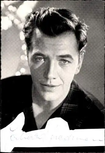 Ak Schauspieler Gerhard Riedmann, Portrait, Autogramm