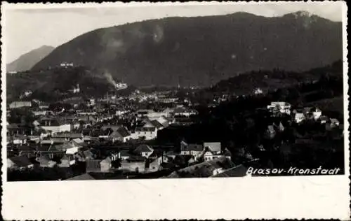 Foto Ak Brașov Brassó Kronstadt Rumänien, Totalansicht